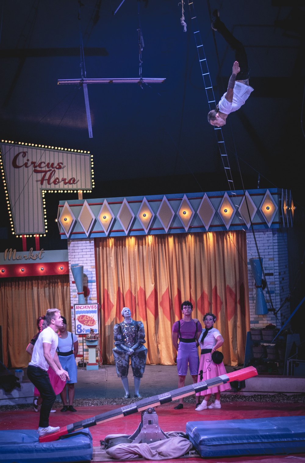 Circus Flora — aerial ladder